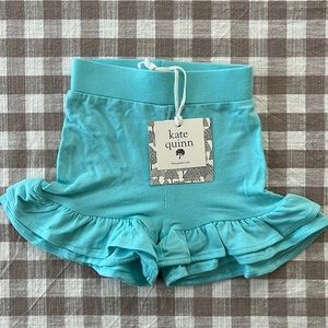 Kate Quinn Teal Bo Peep shorts ruffle shorts 3-6 months
